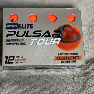 Pulsar Tour Orange Golf Balls